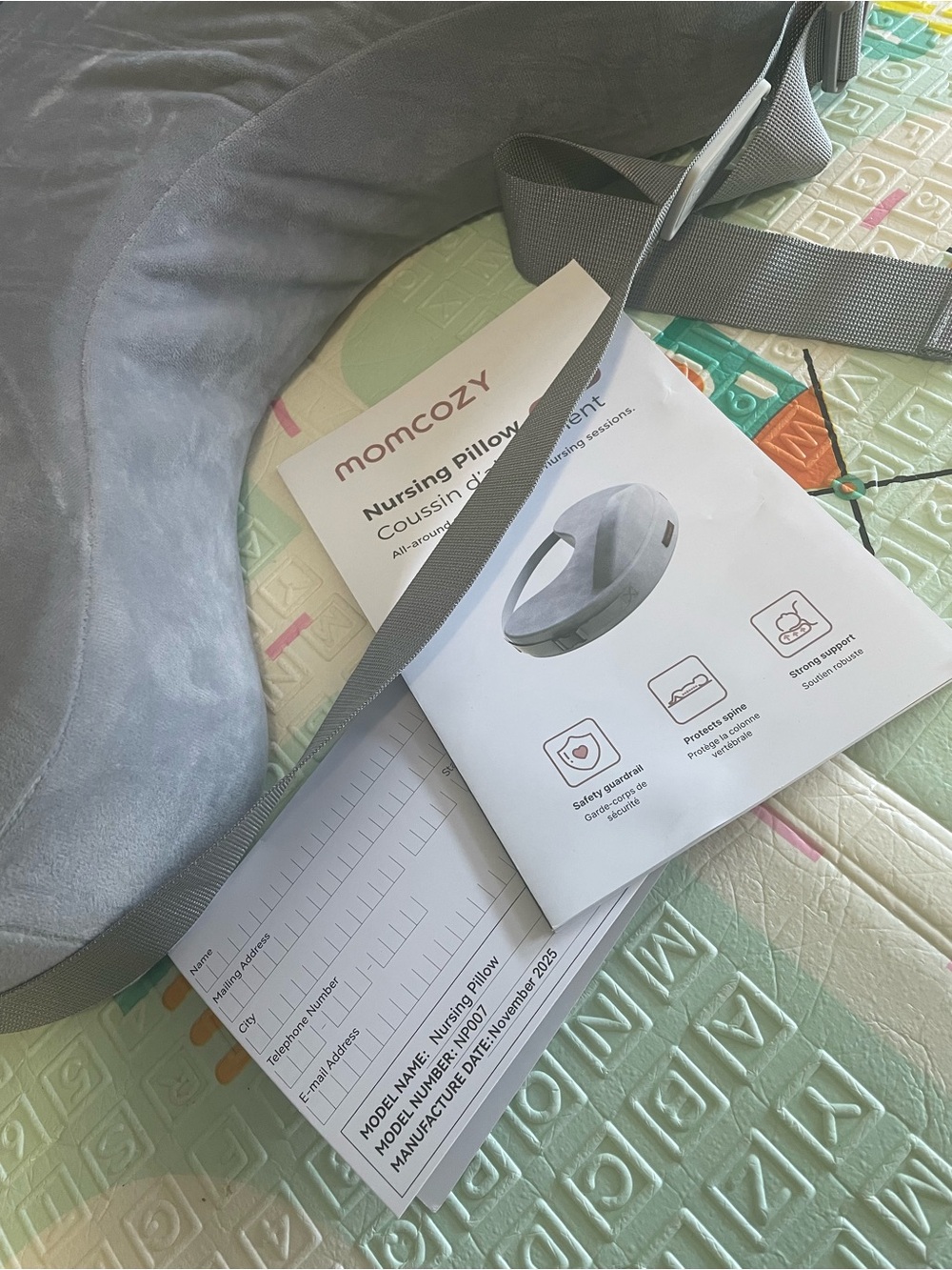 Momcozy Innovative Safety Guard Nursing Pillow - Picture 6 of 11